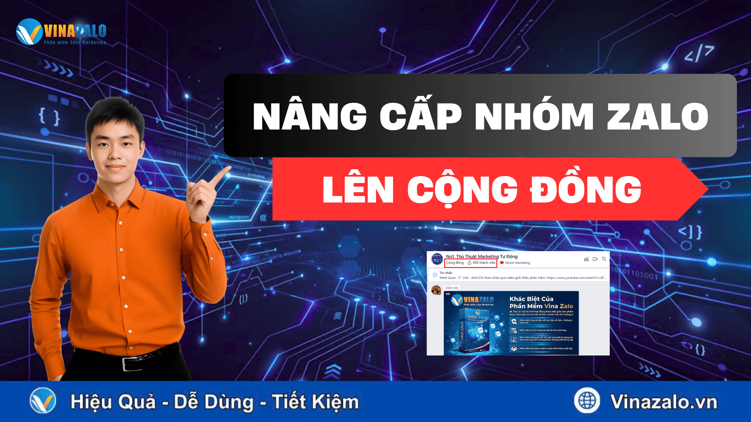 Nâng Cấp Nhóm Zalo Lên Cộng Đồng