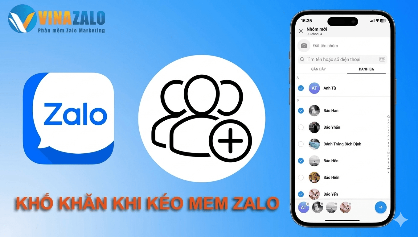 Khó khăn khi xây nhóm Zalo bán hàng Khó khăn khi xây nhóm Zalo bán hàng
