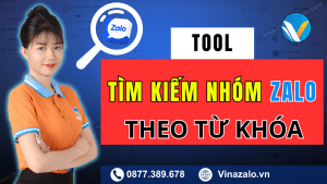 Tìm kiếm hội nhóm Zalo