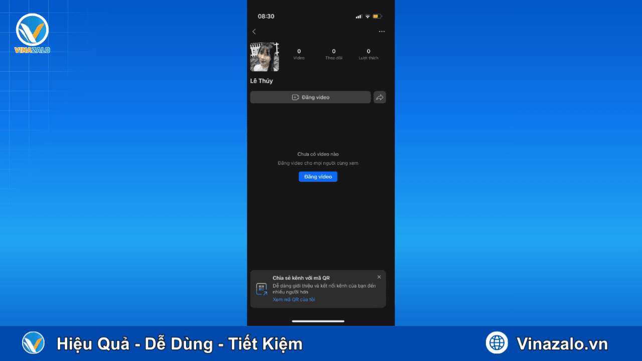 Bước 4 Đăng Ký Zalo Video Creator