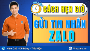 Cách hẹn giờ gửi tin nhắn zalo
