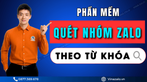 Phần mềm quét nhóm Zalo