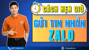 Cách hẹn giờ gửi tin nhắn Zalo