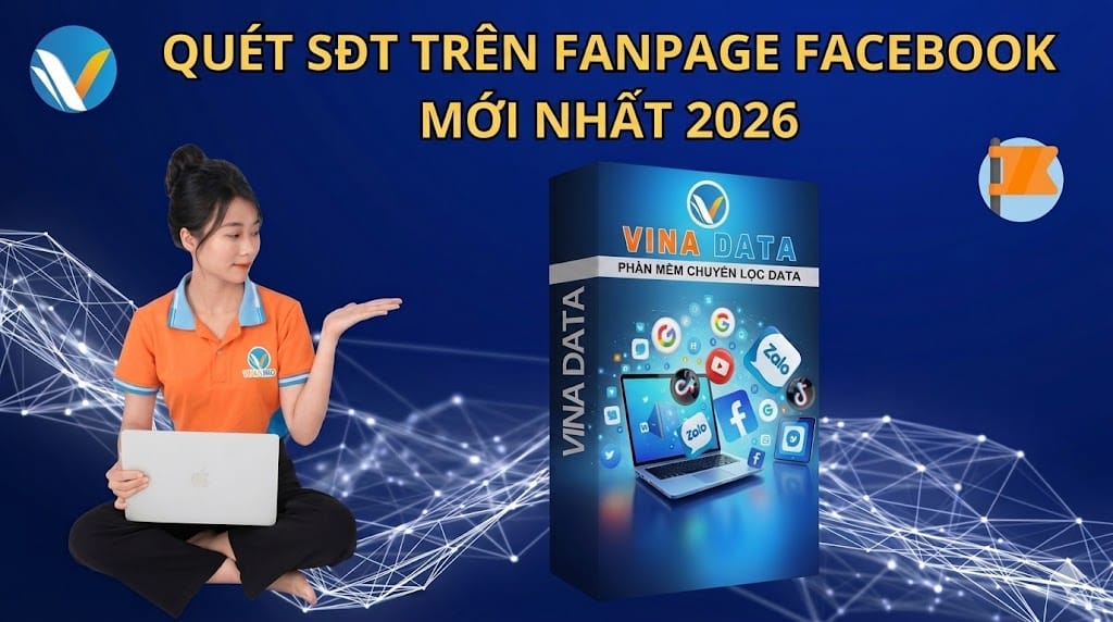 Quét số điện thoại trên fanpage Facebook Quét số điện thoại trên fanpage Facebook