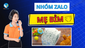Nhóm Zalo mẹ bỉm