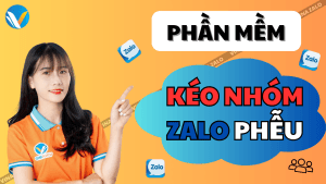 Phần mềm kéo nhóm Zalo phễu