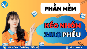 Phần mềm kéo nhóm Zalo phễu