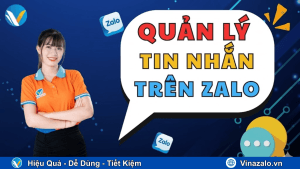Phần mềm quản lý tin nhắn trên Zalo
