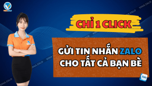 Gửi tin nhắn Zalo cho tất cả bạn bè