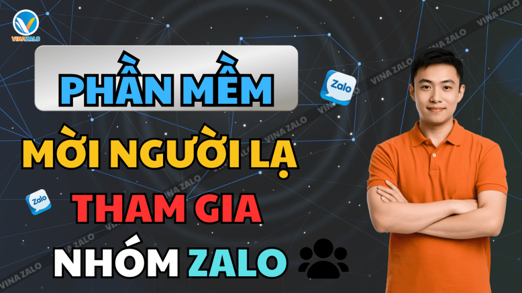 Mời người lạ tham gia nhóm Zalo