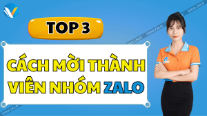 Cách mời thành viên nhóm Zalo
