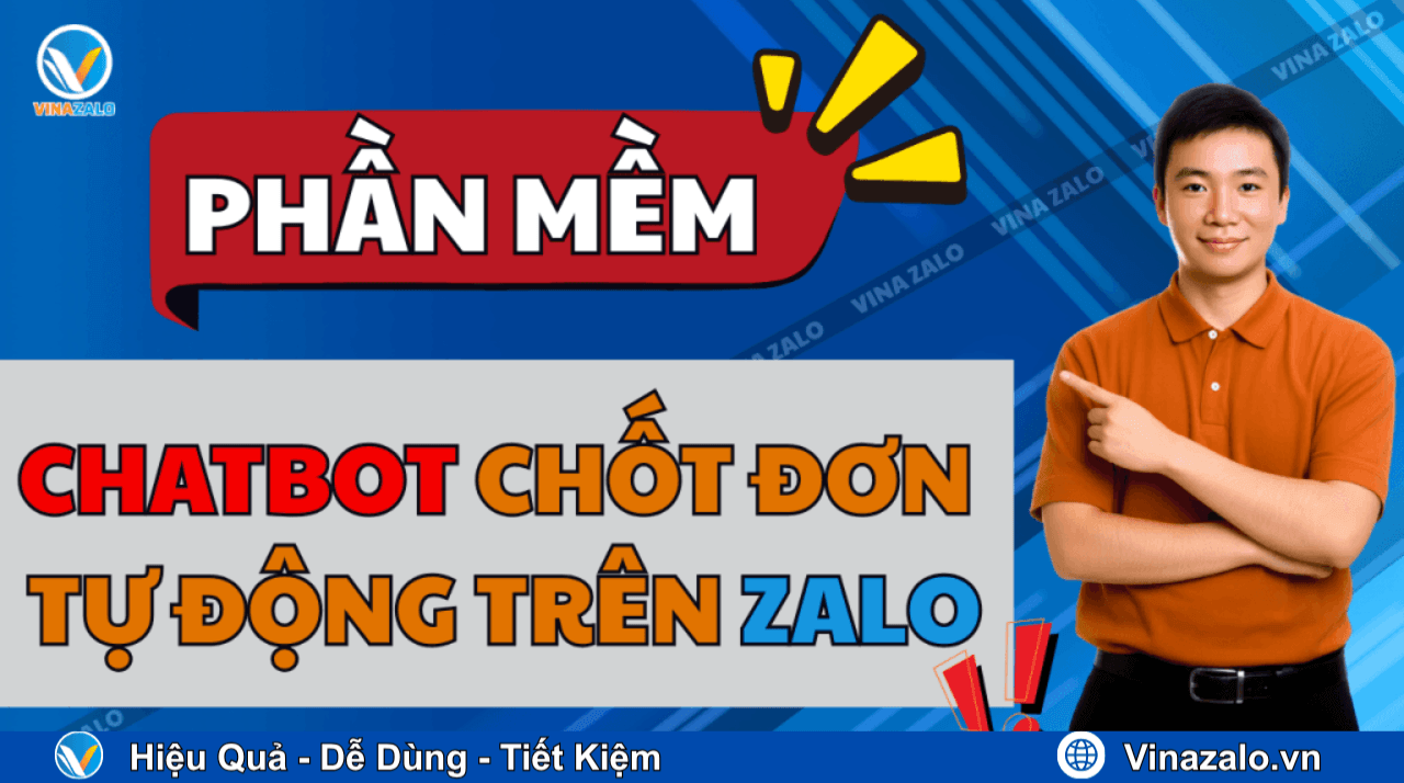 Phần mềm Chatbot chốt đơn tự động