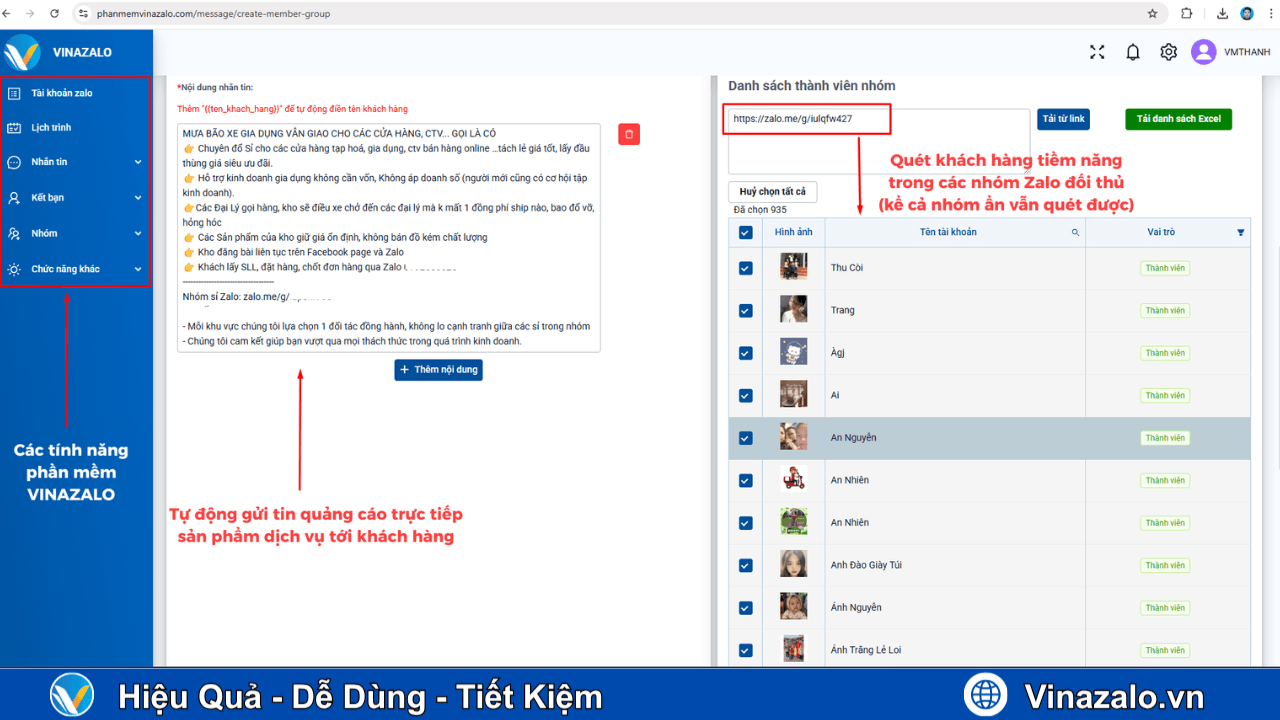 Phần Mềm Mời Thành Viên Vào Nhóm Zalo Vina Zalo Phần Mềm Mời Thành Viên Vào Nhóm Zalo Vina Zalo