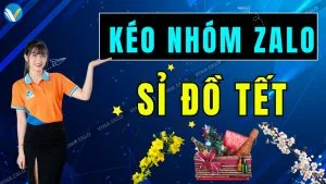 Kéo nhóm Zalo sỉ đồ tết