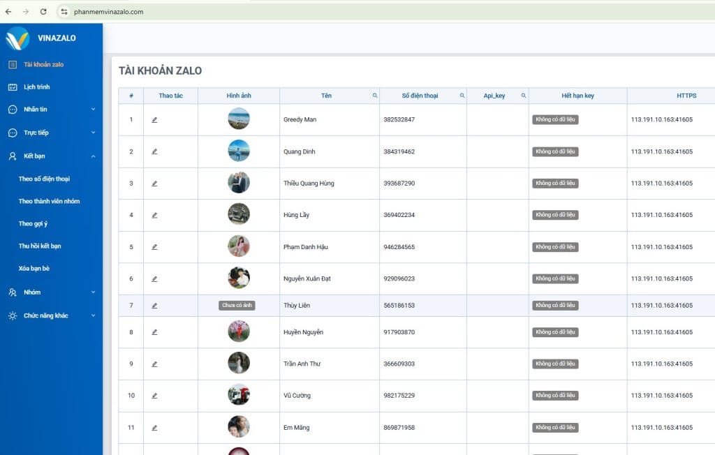 Phần mềm hỗ trợ marketing trên Zalo