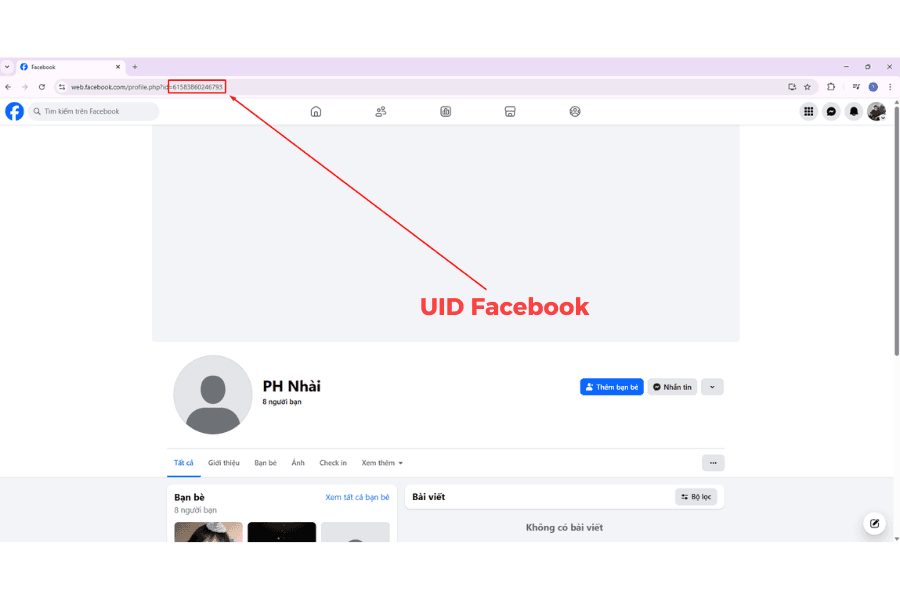 UID Facebook