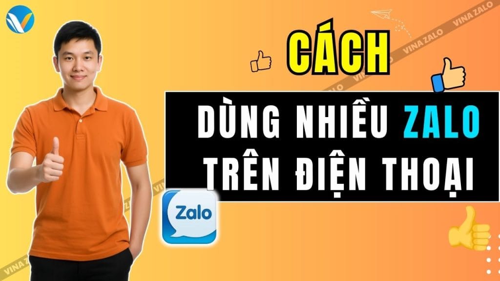 Cách dùng nhiều Zalo trên điện thoại