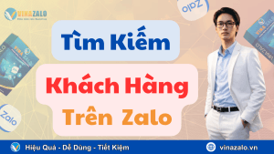 Tìm kiếm khách hàng trên Zalo