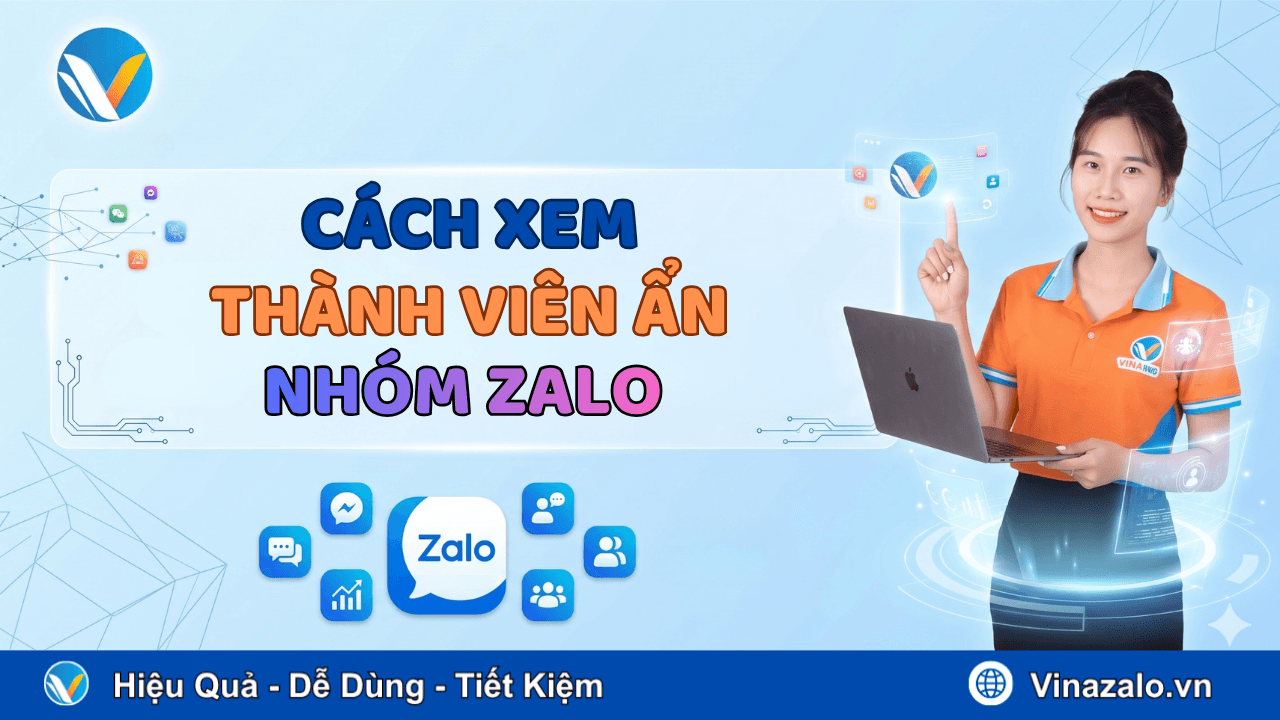 Cách xem thành viên ẩn nhóm Zalo